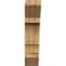 Ekena Millwork Balboa Slat Rough Sawn Bracket, Western Red Cedar, 4"W x 14"D x 18"H BKT04X14X18BOA06RWR - alternate 2